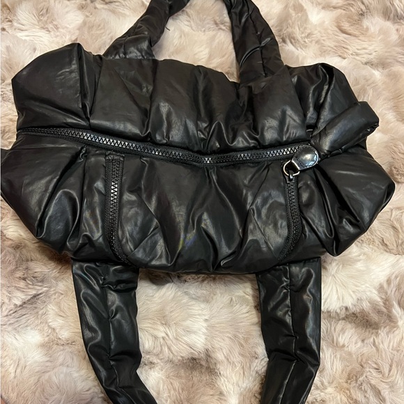 SEE BY CHLOE Black Puffer Joyrider Handbag - Picture 6 of 11